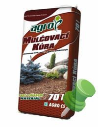 Mulčovací kůra Agro 70L .........122,-Kč